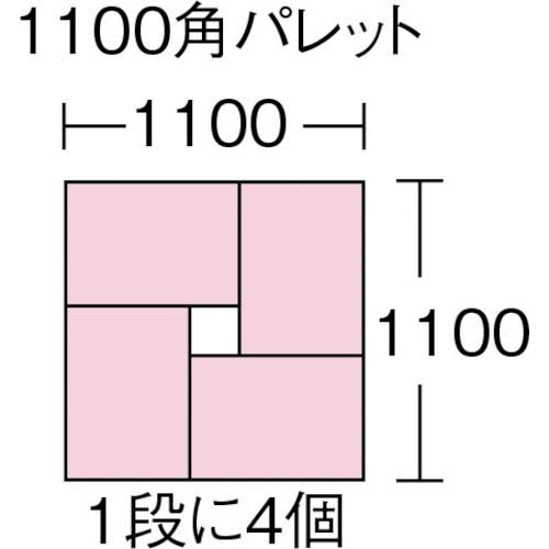 RISU ボックス型コンテナ 583105 B型プラテナーB-56 透明 B-56