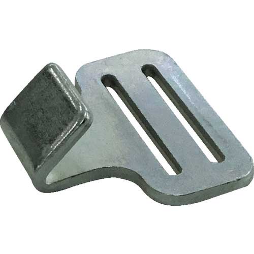 allsafe 書棚用落下防止ベルトフラットフック仕様(先細)W1800用 CL2X0.35X1.6XFH PA-1268-10