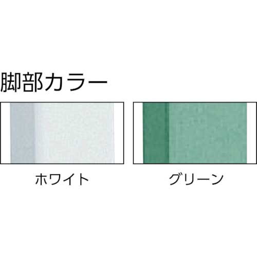 TRUSCO 軽荷重立作業台(300kg)HAE型 1500X750XH902 帯電防止マット張り グリーン色 HAE-1500D