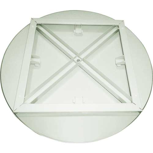 TRUSCO LC型大型回転台 Φ860XH76 スチ-ル天板 LC-90-80F