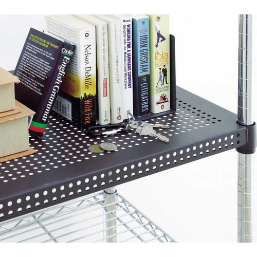 【廃番】アイリスオーヤマ 530755 メタルラックパンチング棚板 120cm ホワイト MR-120TP-WH