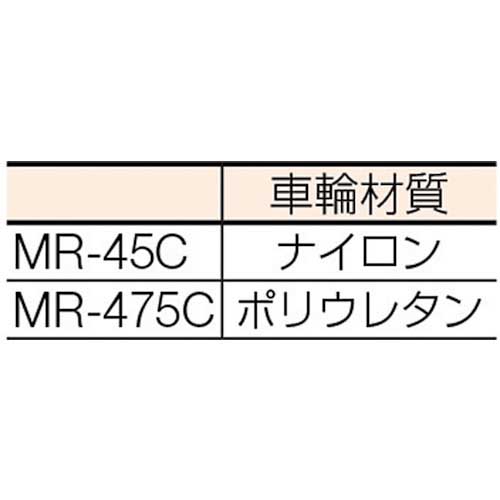 アイリスオーヤマ 539420 メタルラック用大型キャスター 4個セット MR-475C