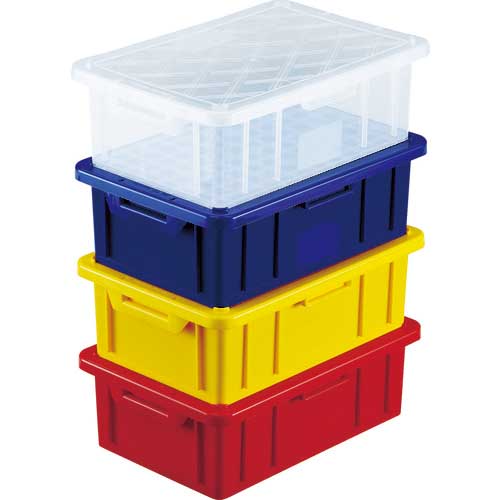 TRUSCO NS型コンテナ 10L ブルー 青 NS-10N