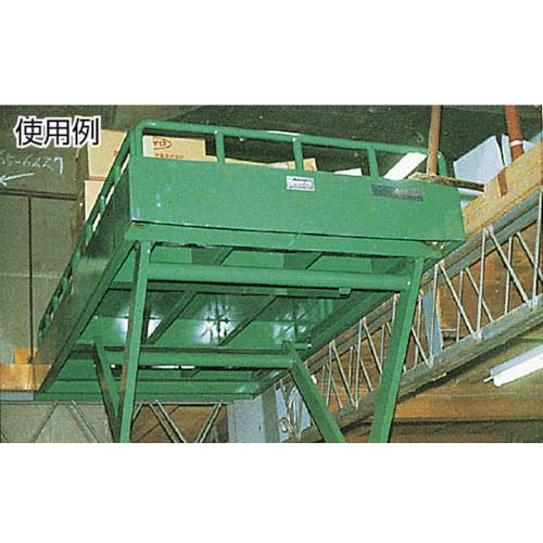 Bishamon テーブルリフト NXシリーズ 均等荷重1000kg ストローク845mm テーブル寸法1340×780mm NX100WC-B