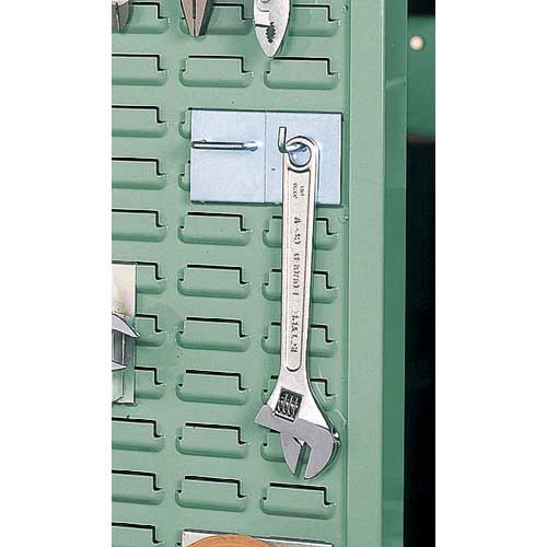 TRUSCO パネルコンテナラック用工具フック 1本爪ロング PF-1L