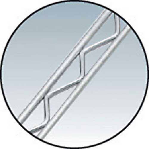 TRUSCO ステンレス製メッシュラック用サイドバー L305 SSB-300S