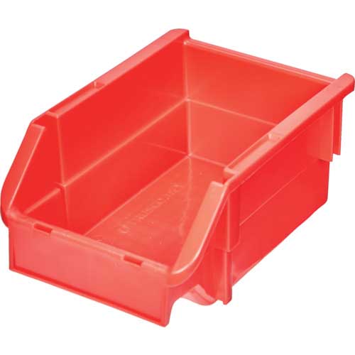 TRUSCO T型コンテナ ネスティングタイプ 赤 T2-R