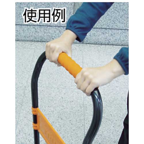 TRUSCO 台車用グリップ 内径約28X300 ブラック TDG-27X300-BK