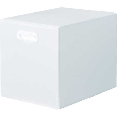 TRUSCO ダンボールプラスチックケース 5枚セット A3サイズ 取っ手穴なし 半透明 TDP-A3D-5TM