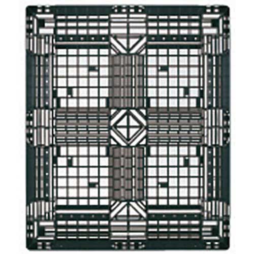 TRUSCO 樹脂パレット 片面4方差 1200X1000 TJL-D4-1210E