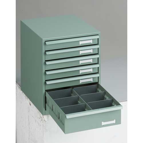 TRUSCO 卓上ツールケース 6段 264X327XH327 T-L1S5