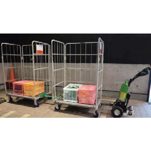 TRUSCO カゴ車牽引用連結金具 受用バー 後付けタイプ TM-B