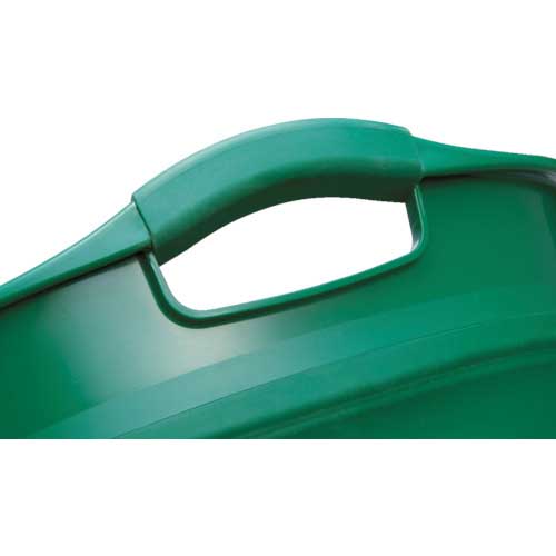 TRUSCO 折りたたみタライ 水抜栓付 グリーン 23L TORT-GN