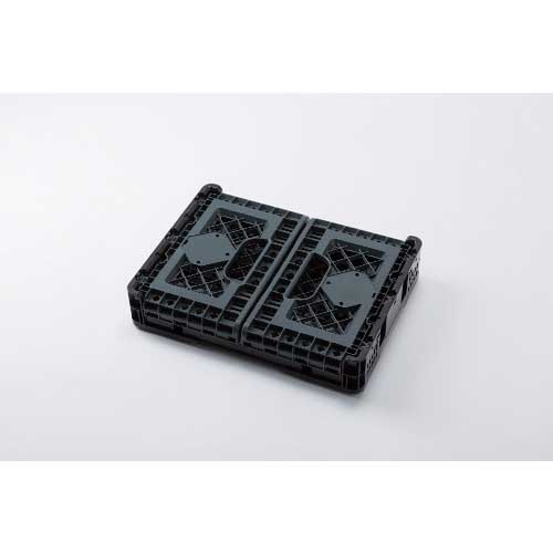 TRUSCO 折りたたみメッシュコンテナ25L グレー TR-MPB25-GY