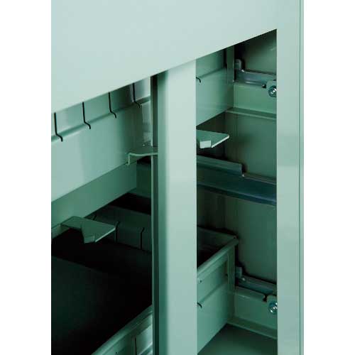 トラスコ中山 株 TRUSCO キャビネットワゴン 600X550XH700 VE6S-601C 期間限定 ポイント10倍 トラスコ中山 中量キャビネット（間口600）タイプ VE6S型