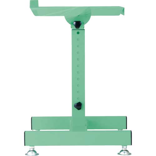 TRUSCO ワークサポートスタンド ロック機構付昇降型 キャスター付 ホワイト色 WS-2C-W