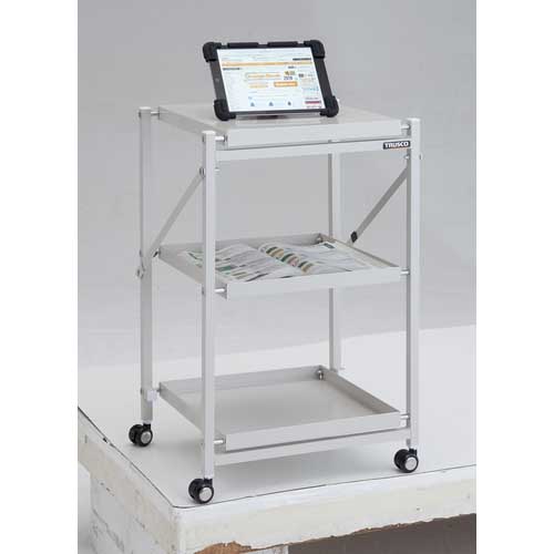 TRUSCO ワンタッチワゴン W370XD370XH700 3段 WTW-733