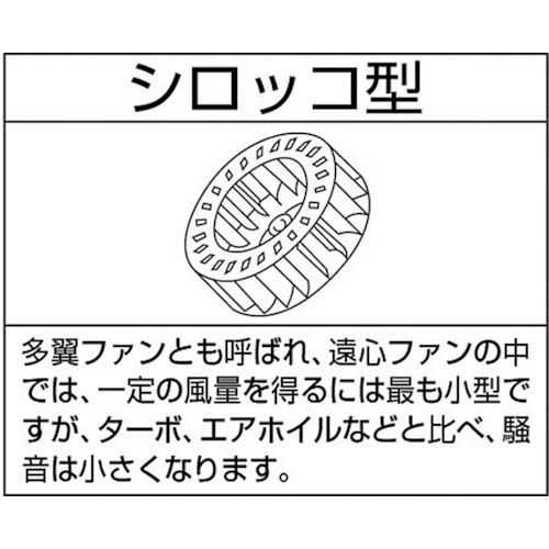 淀川電機 電動送風機 シロッコ型 CNシリーズ(普通脚) 単相100V (0.4kW) CN5