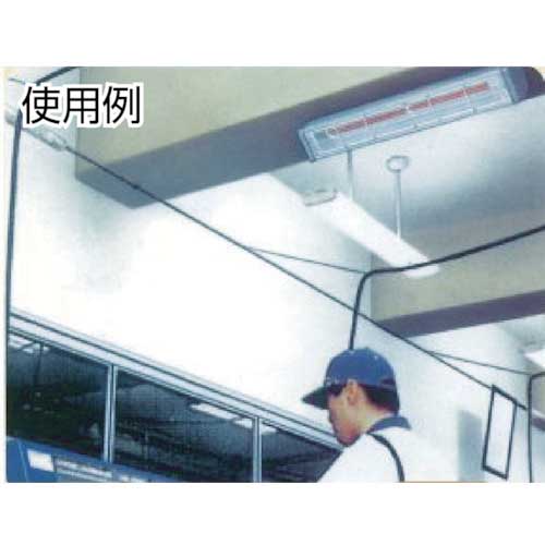DENSO 遠赤外線ヒーター 天吊りタイプ 単相200 1.5kW EG-15RKの通販