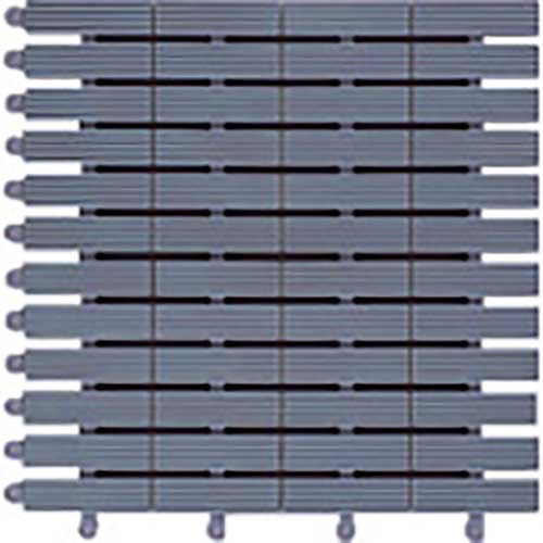 テラモト フリーラインマット 灰 150×300mm MR-080-072-5