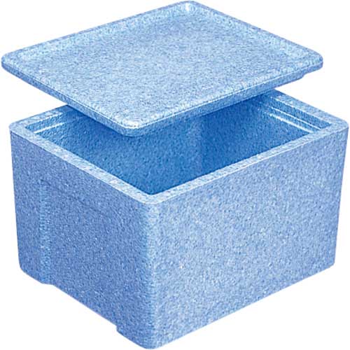 サンコー 発泡素材コンテナー 760025 EPボックス#19(本体) 青 SKEP19
