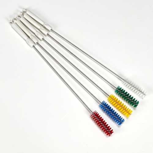 TRUSCO パイプブラシ 30mm HACCP対応 ホワイト TPB-MH-W