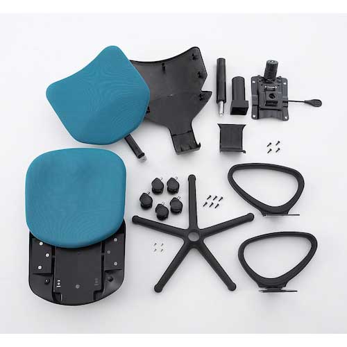 アイリスオーヤマ 回転イス BIT-EX43L0-VGRY