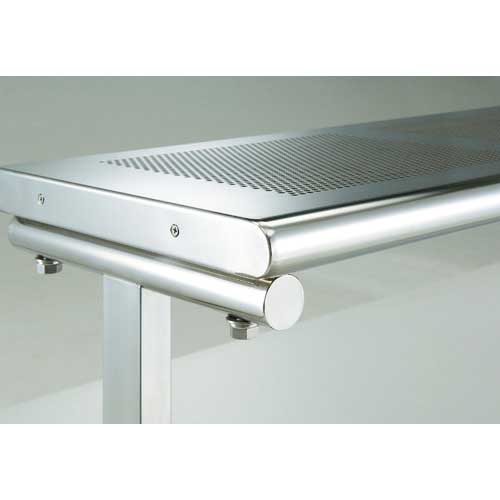 TRUSCO SUS304パンチングクリーンベンチ W1800 CBP-1800