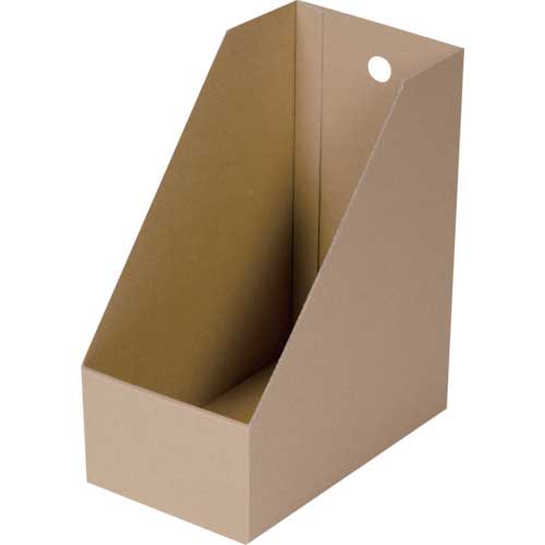 TRUSCO 段ボール製A4縦型ファイルボックス 間口155 DB-BOXTW