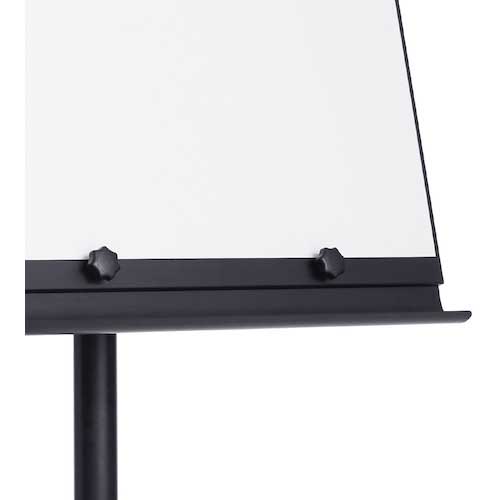 WRITEBEST フリップチャートデラックス キャスター付 650×1000m DF80の
