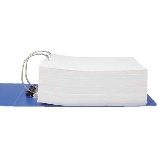 LIHIT A4/S D型リングファイル(650枚) 青 G2280-8