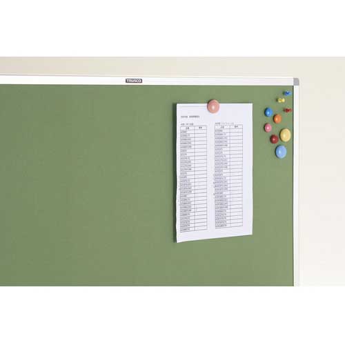 TRUSCO エコロジークロス掲示板 600X900 グリーン KE-23SGM