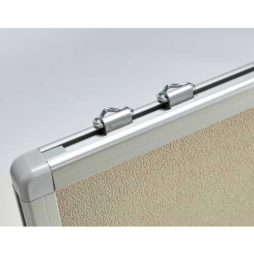 TRUSCO エコロジークロス掲示板 ピン専用 900X1200 ベージュ KE-34SB