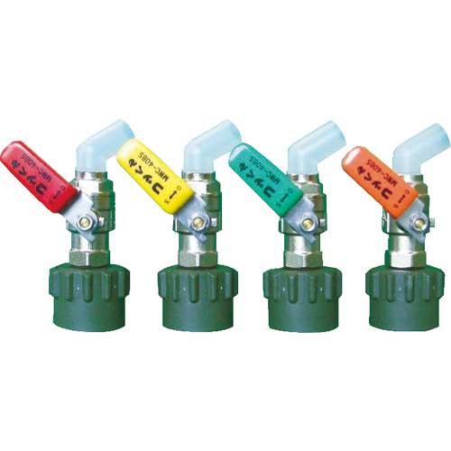 ミヤサカ ワンタッチ給油栓 コッくん Bタイプ バイトン仕様 レバー仕様 口金Φ40mm オレンジ MWC-40BSO-VITON