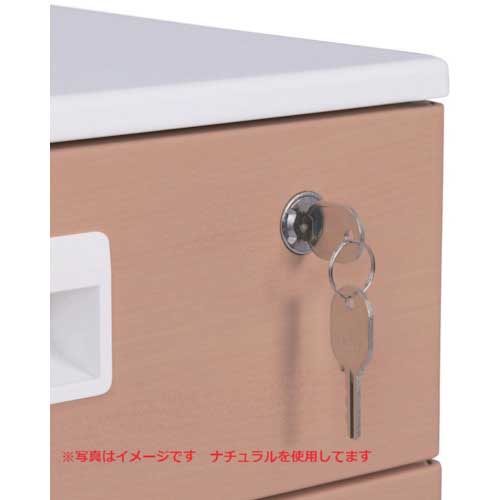 【廃番】アイリスチトセ ワゴン 3段 ホワイト OFD-3-W