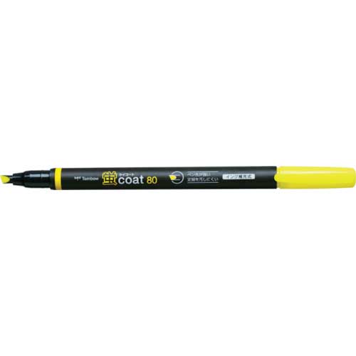 Tombow 蛍光マーカー蛍COAT80 黄 WA-SC91