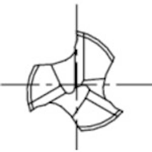 OSG VコートXPMラフィング ロングシャンク ショート ファインピッチ 3刃 刃径12mm 刃長26mm 全長110mm 8455662 VLS-XPM-RESF-12X3F