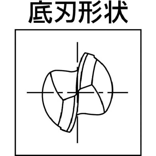 OSG WXLコート2刃ペンシルネックボールエンド形 ボール半径1.5mm 刃長2.4mm 首下長35mm 3170328 WXL-PC-EBD-R1.5X0. 5X35