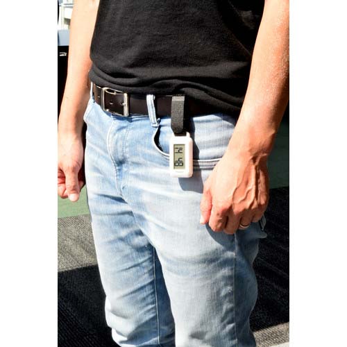 TRUSCO 防滴型ポータブル温湿度計 ウィズモ PTH-DP