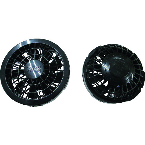 ①空調服スターターキット FANBT2B BOX ファン/バッテリー/充電アダプター/ケース/ケーブル 黒/ブラック セフト 空調服 スターターキット FANBT2B ファン バッテリー セット