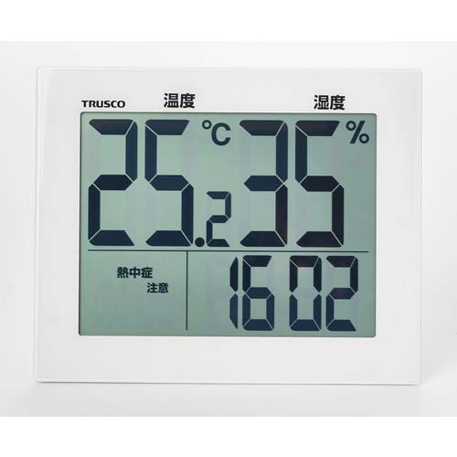 TRUSCO 大画面温湿度計 BTH-220