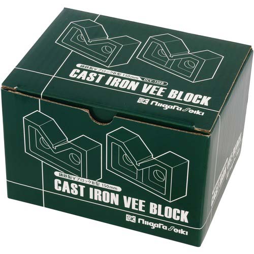 【廃番】SK 鋳鉄製Vブロック B型 150mm DCV-150B
