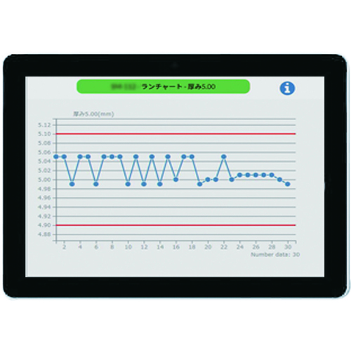 テクロック SmartMeasure(ダイヤルシクネスゲージSM112セット) SM-112SK