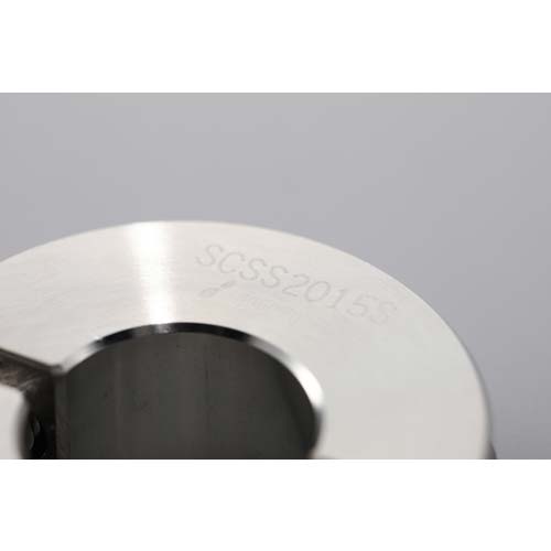 IWATA スタンダードスリットカラー 2穴付 無電解ニッケルメッキ 内径50mm 総幅22mm SCS5022MP2