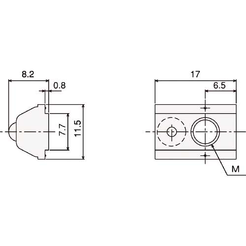 TRUSCO TSF30用S EasyナットS(M4) TSFNES4