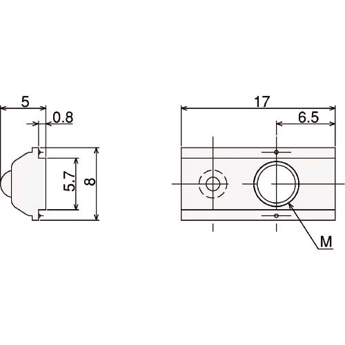 TRUSCO TSF20用S EasyナットSS(M4) TSFNEX4