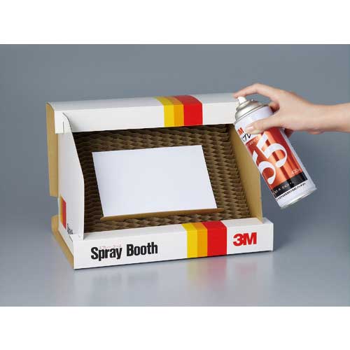 3M スプレーのり スプレーブース 幅362×奥行250×高さ250mm BOOTH