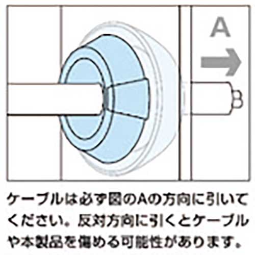 SUGATSUNE (210039634) T-1475817-P50 防水・防塵グロメット ブラック