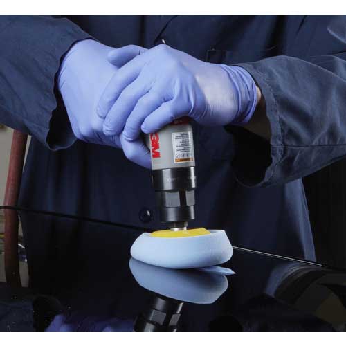 3M ミニスポンジバフ つや出し用・青 30043 内径75mm 外径100mm(1袋2枚入)