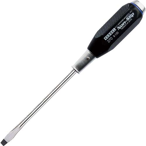 VESSEL ノンスリップ貫通ドライバー B370 -8×150 B-370-8-150